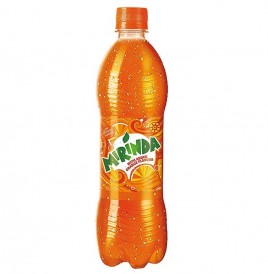Mirinda (With Added Orange Flavour)   Bottle  600 millilitre